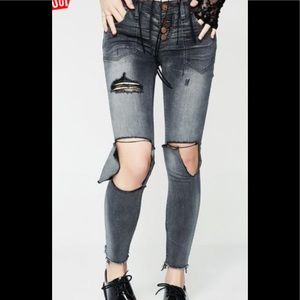 Free bird 11 Skinny Jeans- One Teaspoon brand